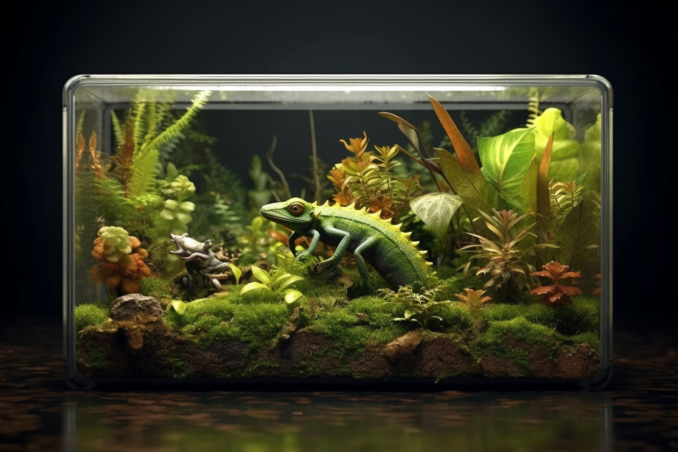Aménager parfaitement un terrarium pour un gecko à crête