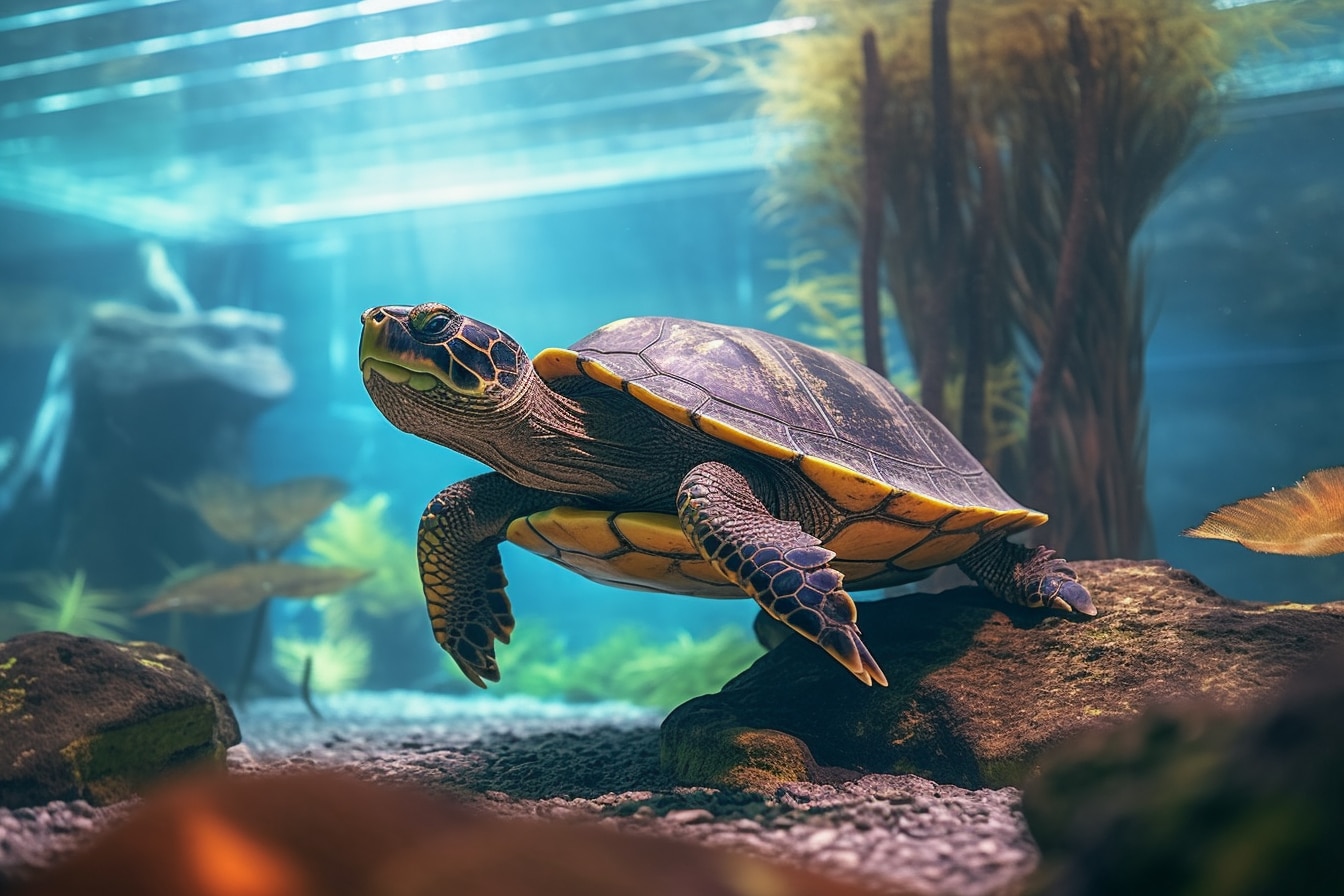 Créer un habitat aquatique idéal pour tortue d'eau
